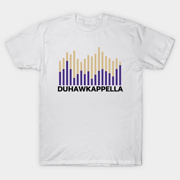 Duhawkappella: Visualizer T-Shirt by Duhawkappella